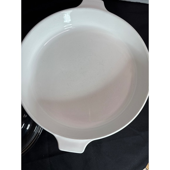 Vintage Corning Ware F-77-B 10‎ INCH Avocado Green Casserole Dish with Lid USA - Picture 6 of 7